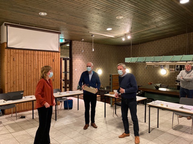 Afscheid voorzitter kerkrentmeesters