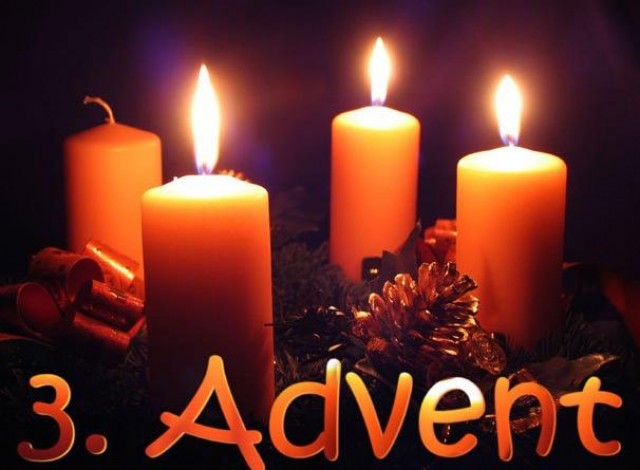 Dienst van zondag 13 december, 3de advent