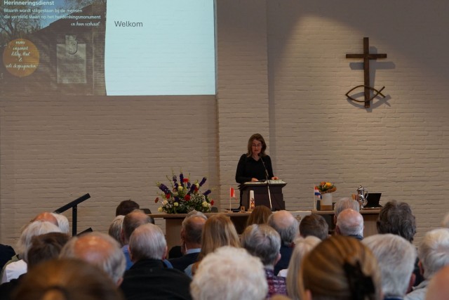 Impressie "Niemand wordt vergeten"