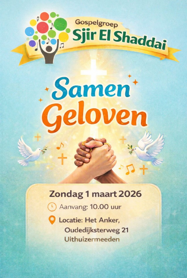 Samen Geloven m.m.v. Gospelgroep Sjir El Shaddai 